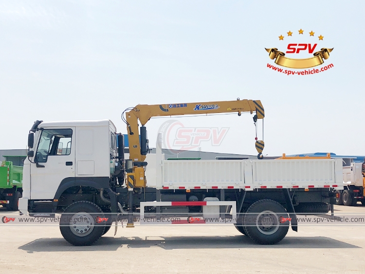 Off road Telescopic Crane Truck Sinotruk - LS